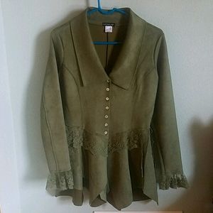 VENUS green blazer